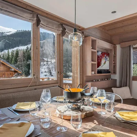 Duplex A Meribel, 8 Pers, Parking Inclus - Fr-1-565-141 דירה Les Allues